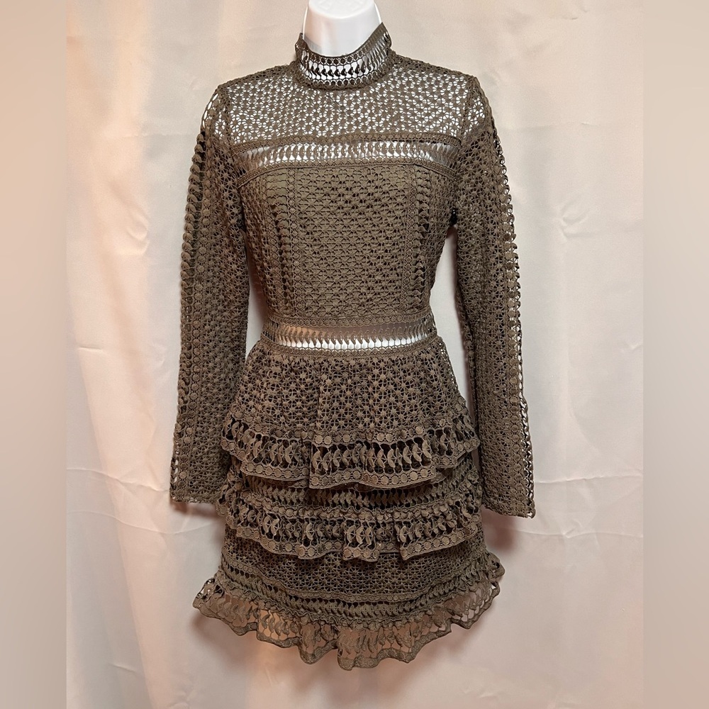 Romeo + Juliet COUTURE Dress Green Size‎ MEDIUM